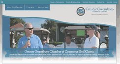 Desktop Screenshot of chamber.owensboro.com
